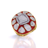 Ivana Jewels Rings Gold & Diamond Traditional Cocktail Ring