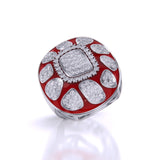 Ivana Jewels Rings Gold & Diamond Traditional Cocktail Ring