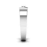 Ivana Jewels Rings Golden Horizon Solitaire Men's Band