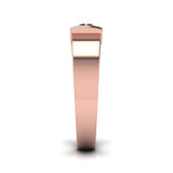 Ivana Jewels Rings Golden Horizon Solitaire Men's Band