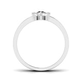 Ivana Jewels Rings Golden Horizon Solitaire Men's Band