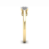 Ivana Jewels Rings Kessler Princess Cut Diamond Ring