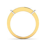 Ivana Jewels Rings Men's Three-Stone Diamond Band