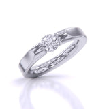 Ivana Jewels Rings Solitaire Diamond Ring