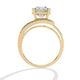 Ivana Jewels Rings Solitaire Round Diamond Anniversary Ring