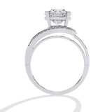Ivana Jewels Rings Solitaire Round Diamond Anniversary Ring