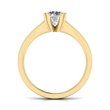 Ivana Jewels Rings Solitaire With Side Diamond Ring