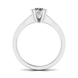 Ivana Jewels Rings Solitaire With Side Diamond Ring