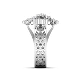 Ivana Jewels Rings Starburst Diamond Statement Ring
