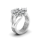 Ivana Jewels Rings Starburst Diamond Statement Ring