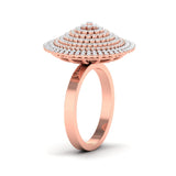 Ivana Jewels Rings Stylish Pyramid-Inspired Luxury Ring with Stunning Finish