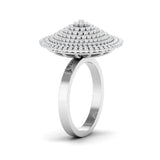 Ivana Jewels Rings Stylish Pyramid-Inspired Luxury Ring with Stunning Finish