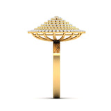 Ivana Jewels Rings Stylish Pyramid-Inspired Luxury Ring with Stunning Finish