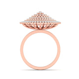 Ivana Jewels Rings Stylish Pyramid-Inspired Luxury Ring with Stunning Finish