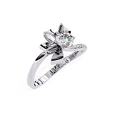 Ivana Jewels Rings Tied Bow Diamond Ring