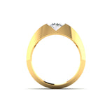 Ivana Jewels Rings Timeless Men's Diamond Ring in Two-Tone