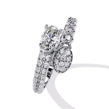 Ivana Jewels Rings Unique Two-Stone Diamond Ring
