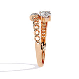 Ivana Jewels Rings Unique Two-Stone Diamond Ring
