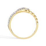 Ivana Jewels Rings Unique Two-Stone Diamond Ring