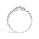 Ivana Jewels Rings Unique Two-Stone Diamond Ring