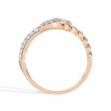 Ivana Jewels Rings Unique Two-Stone Diamond Ring