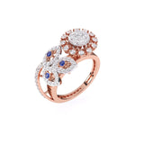 Ivana Jewels Rings Vintage Sapphire Elegance Ring