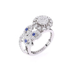 Ivana Jewels Rings Vintage Sapphire Elegance Ring