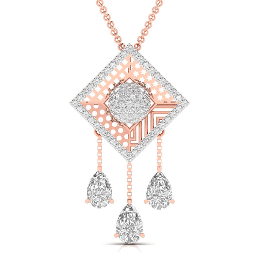 Dangling Diamond Pendant