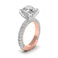 3.5 Carat Solitaire Diamond Channel Setting Ring