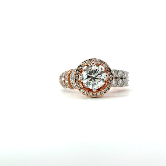 LuxorÃ© Vintage Allure Lab Diamond Ring