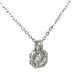 1 Carat Solitaire Round Diamond Halo Of Light Pendant