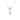 Heart & Pear Shape Solitaire Diamonds Chain Pendant