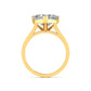 5.05 Carat Centre Solitaire Heart Diamond Ring