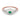 5.8ct Halo Emerald Diamond Bangle