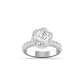 Diamond Halo Engagement Ring