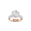 Diamond Halo Engagement Ring