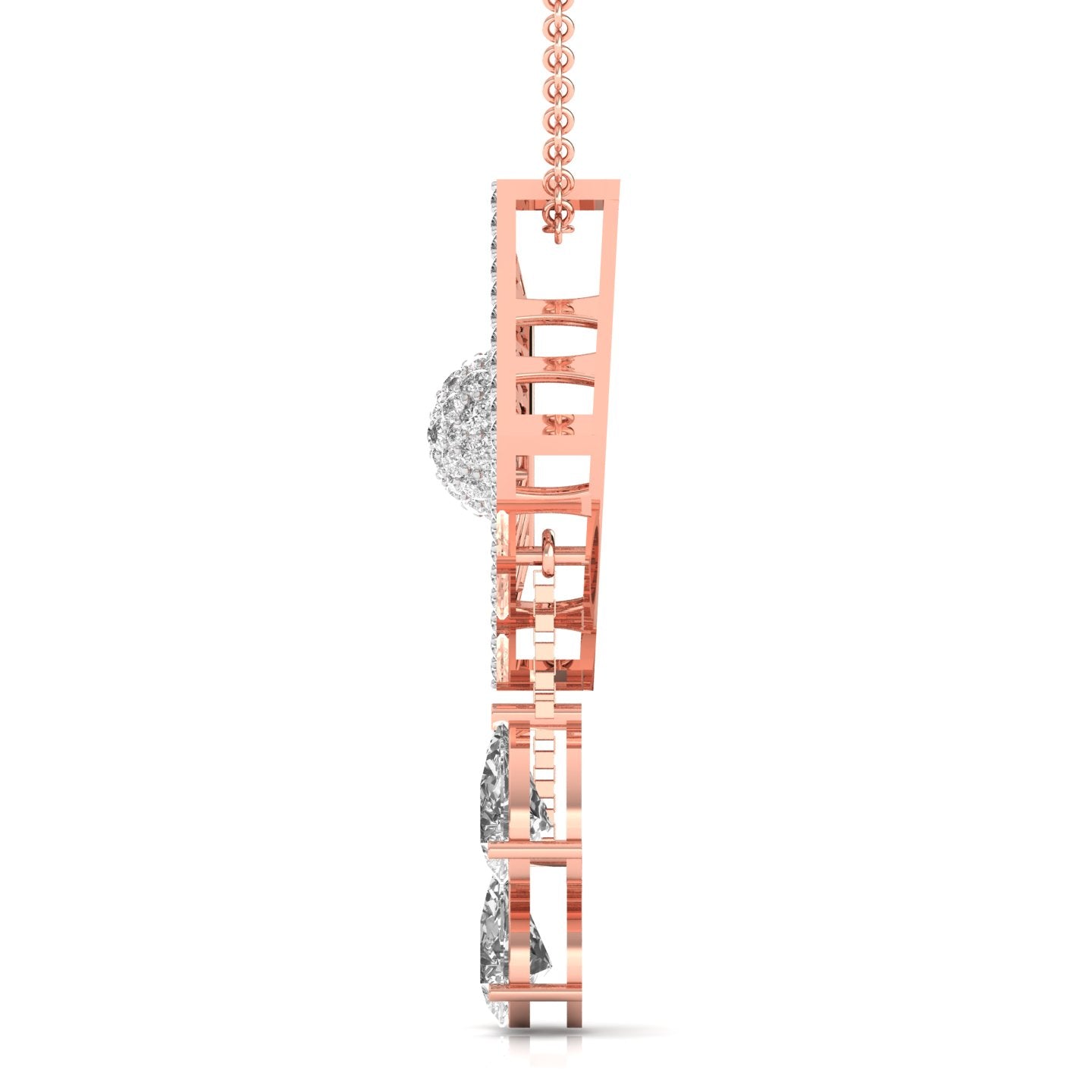 Dangling Diamond Pendant