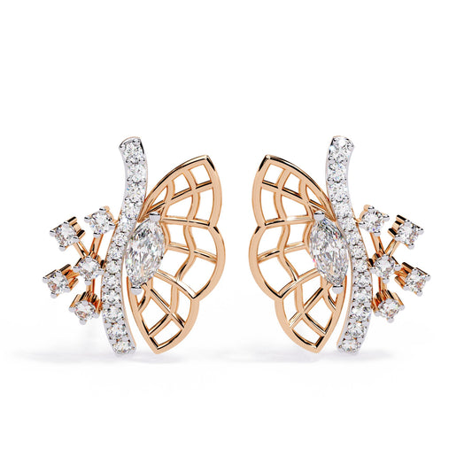 Butterfly Diamond Earrings