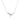 Pave Diamond Bow Knot Pendant Necklace