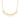 Minimalist Gold Linear Bar Necklace