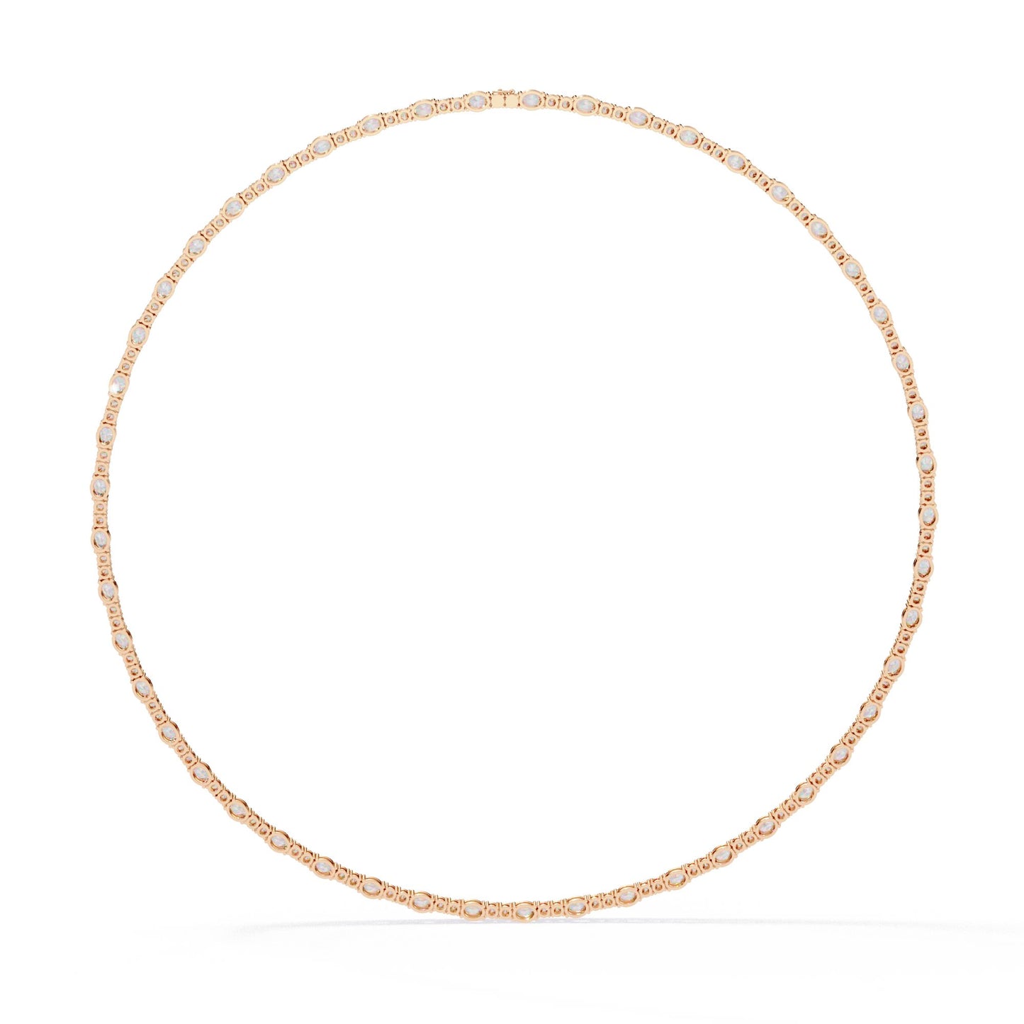 Classic Diamond Line Necklace