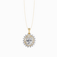 Delicate Gold Sunburst Necklace