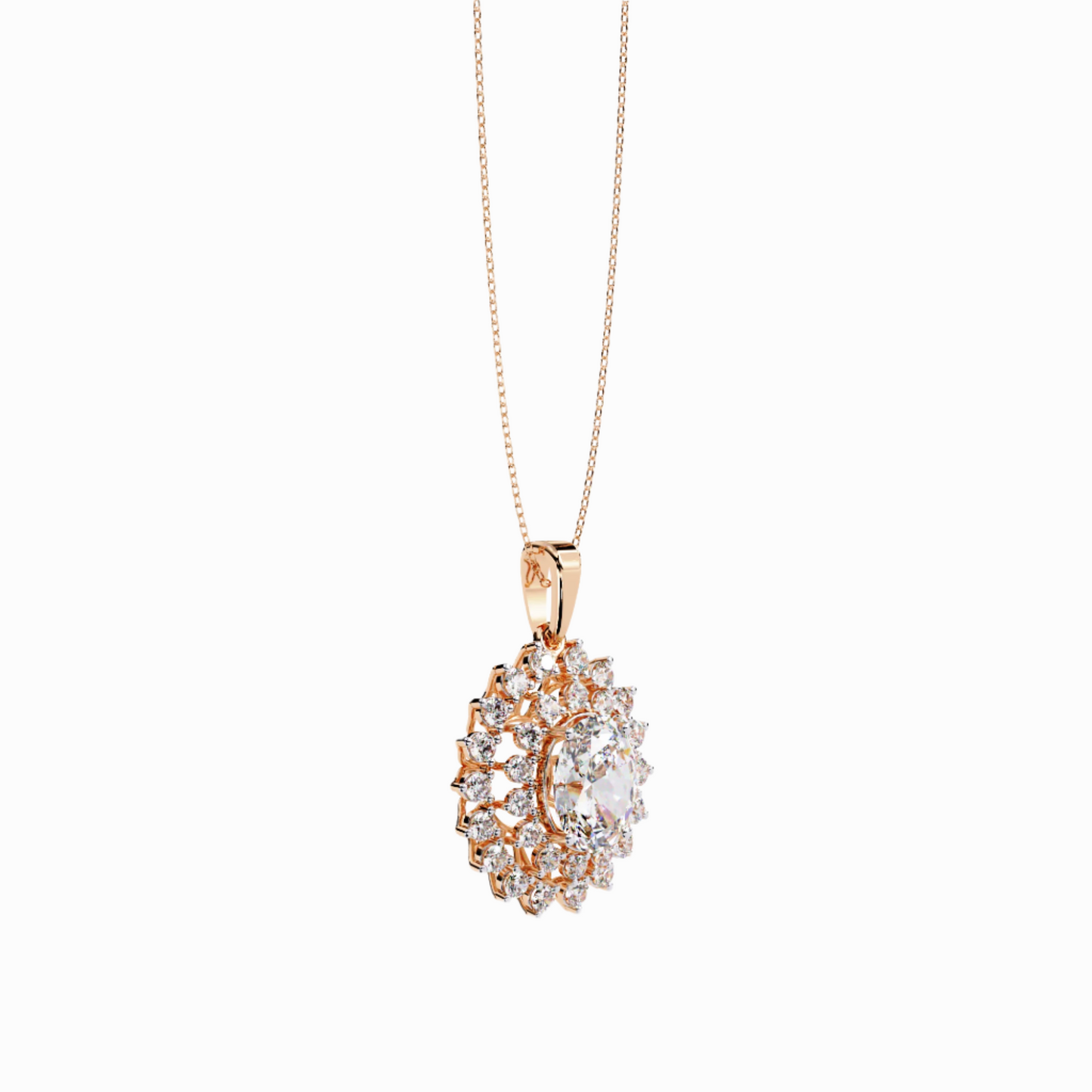 Delicate Gold Sunburst Necklace