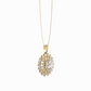 Delicate Gold Sunburst Necklace