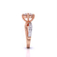 2 Carat Round Cut Diamond Centre Solitaire Ring