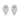3.8ct Pear & Marquise Diamond Gold Earrings Best lab grown diamond jewellery brand