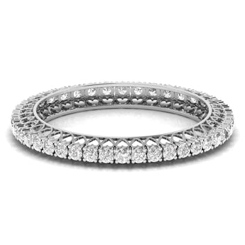 Ivana Jewels Bangle White Gold / 14KT Romantic Resonance Bangle