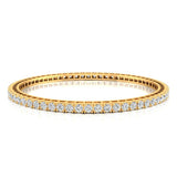 Ivana Jewels Bangle Yellow Gold / 14KT Elegant Tennis Pair of Bangle