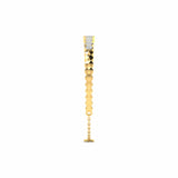 Ivana Jewels Bracelets 0.44 Carat Diamond Gold Hexagon Bangle