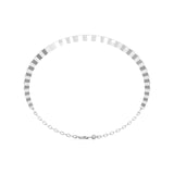 Ivana Jewels Bracelets 0.44 Carat Diamond Gold Hexagon Bangle